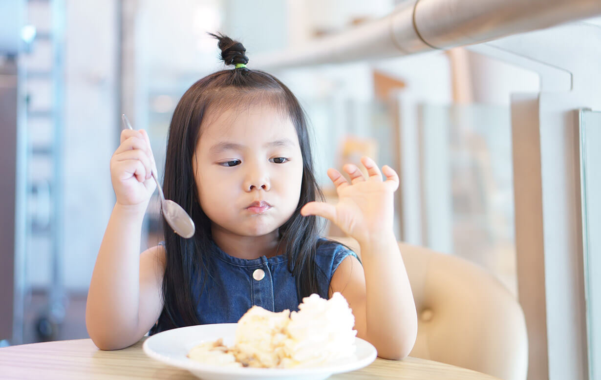 Cute Girl Enjoy Ice Cream